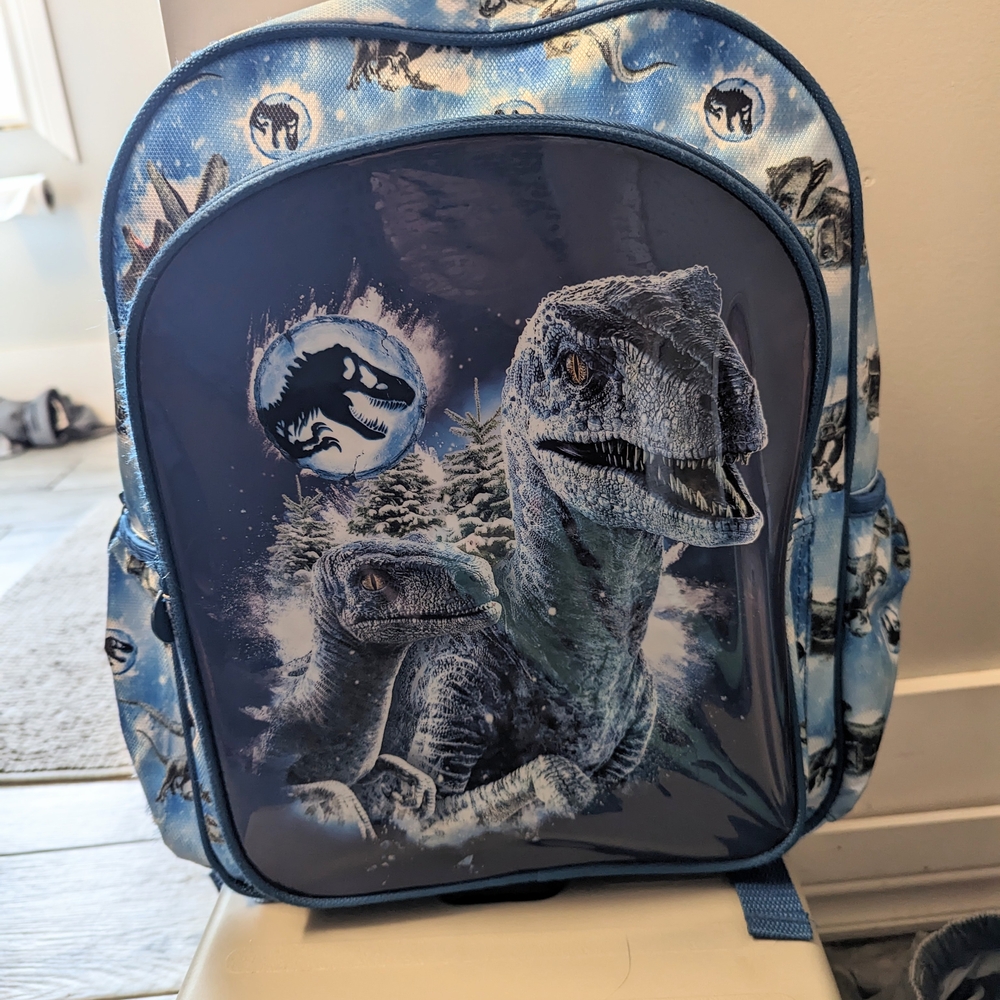 Heys Blue Dinosaur Backpack, Never Used.